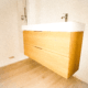 reformas de baños en sevilla - mueble roble